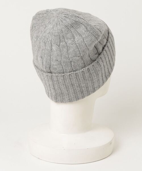 Polo ベア ケーブル ウールカシミヤ ビーニー（ニットキャップ