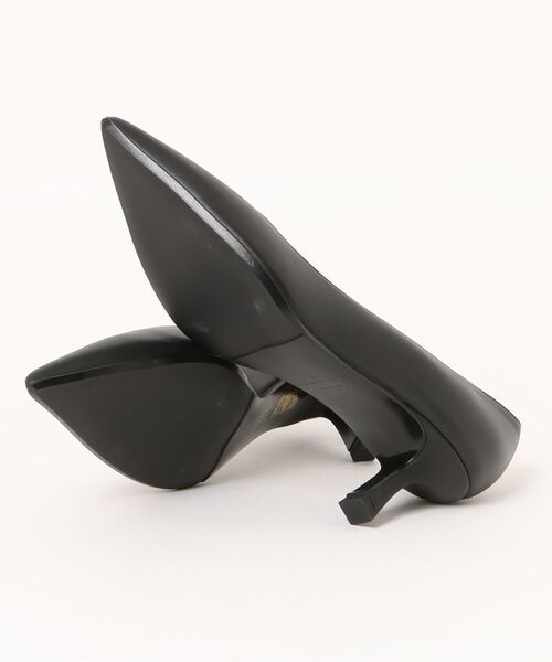 セール】【FABIO RUSCONI】ポインテッドトゥ レザー パンプス