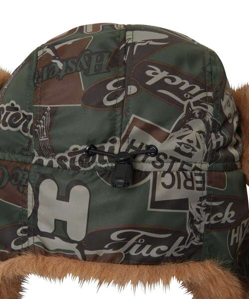 HYSTERIC GLAMOUR(ヒステリックグラマー)の「エアフォースナイロン フライトキャップ(キャップ・レディース・ホワイト系その他/カーキ系・FREE)」の11枚目の写真