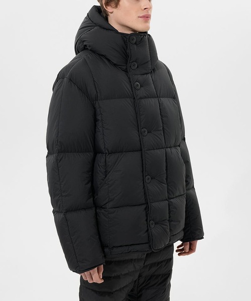 IENKI IENKI ブラックダウンジャケット XS IENKI IENKI ブラックダウンジャケット XS