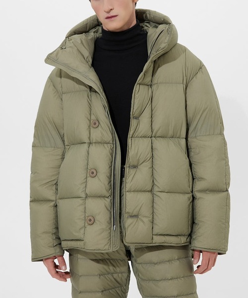 IENKI IENKI(イエンキイエンキ)の「【IENKI IENKI】CARTER JACKET MAN ホワイトグースダウン/防水・防風機能(ダウンジャケット/コート・メンズ・ブラック/カーキ・M/L)」の13枚目の写真