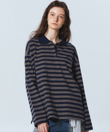 SIGNATURE LOGO STRIPE PK SLEEVE_NAVY
