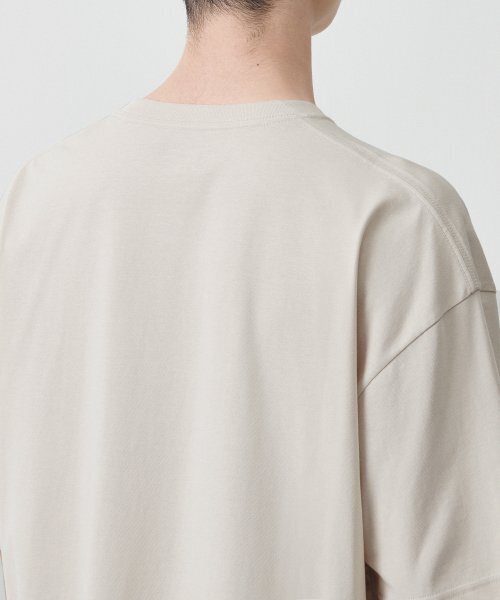 MUSINSA STANDARD（ムシンサスタンダード）の「[クールタンダード] オーバーサイズクルーネックTシャツ [エクリュ]（Tシャツ/カットソー・メンズ・その他・LARGE/X-LARGE/XX-LARGE/XXX-LARGE/SMALL/MEDIUM）」の9枚目の写真