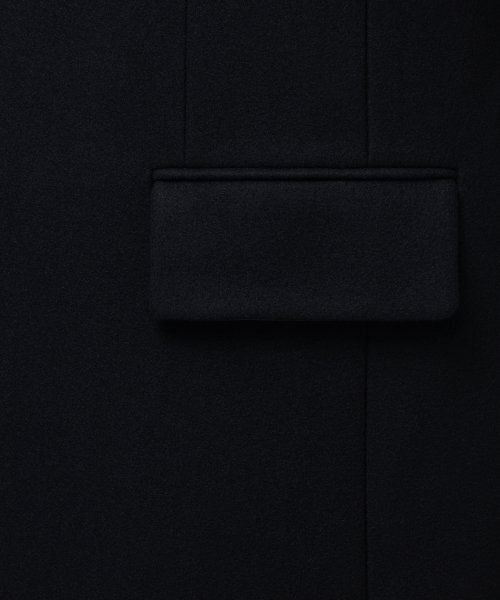 MUSINSA STANDARD（ムシンサスタンダード）の「MTRダディショルダーシングルロングコート[ブラック]（チェスターコート・メンズ・その他・MEDIUM/LARGE/X-LARGE/XX-LARGE）」の17枚目の写真