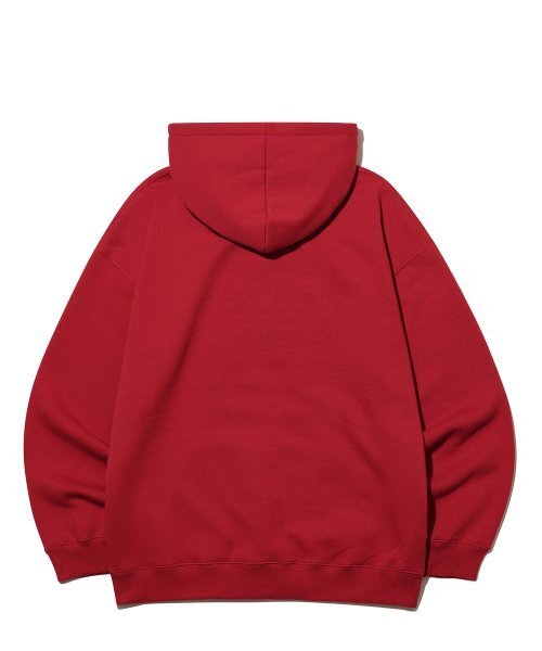 TAKEASY(テイクイージー)の「コーデュロイラクロゴオーバーフード(レッド)(パーカー・レディース・その他・MEDIUM/LARGE/X-LARGE/SMALL)」の2枚目の写真