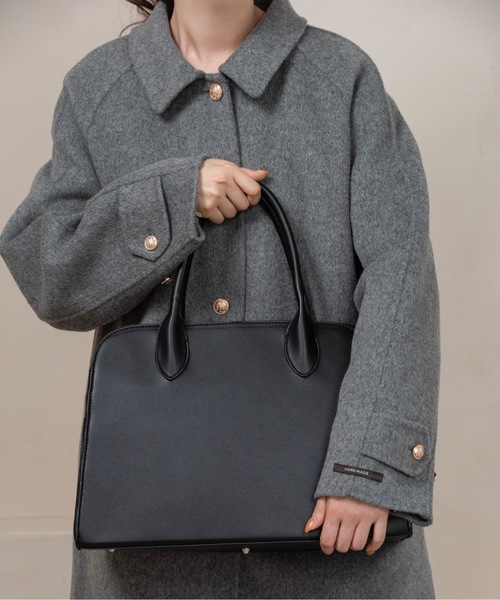 セール】2way soft curve boston bag【I_am × kimina】 / 2wayソフト