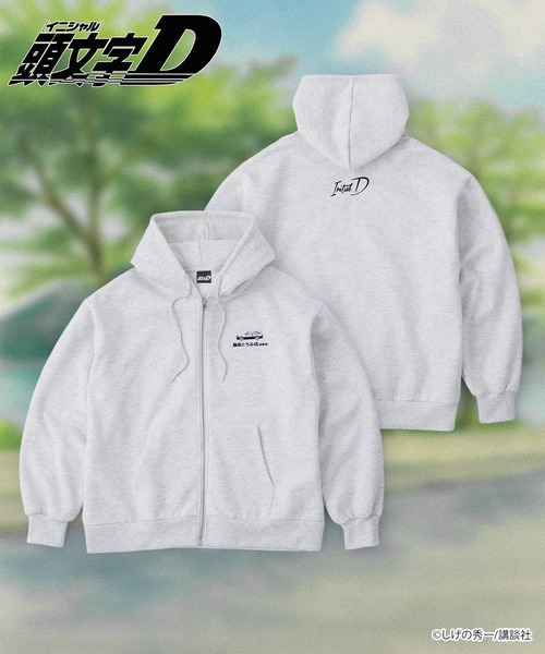 頭文字D】＜ZOZO期間限定販売＞グラフィックオーバーサイズ裏起毛