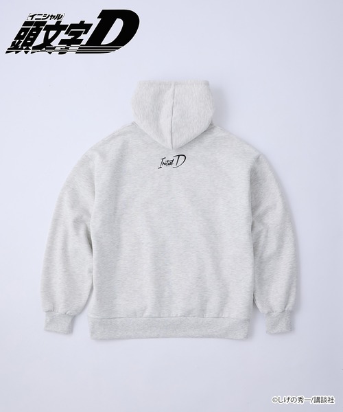 頭文字D】＜ZOZO期間限定販売＞グラフィックオーバーサイズ裏起毛