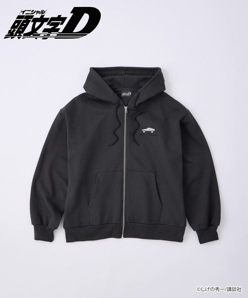 頭文字D】＜ZOZO期間限定販売＞グラフィックオーバーサイズ裏起毛