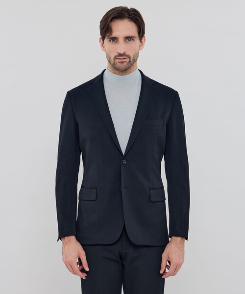MACKINTOSH LONDON（マッキントッシュ ロンドン）の「【BREASY JACKET】2WAYストレッチセットアップジャケット（テーラードジャケット・メンズ・ダークネイビー/チャコールグレー・38/36/40）」の9枚目の写真