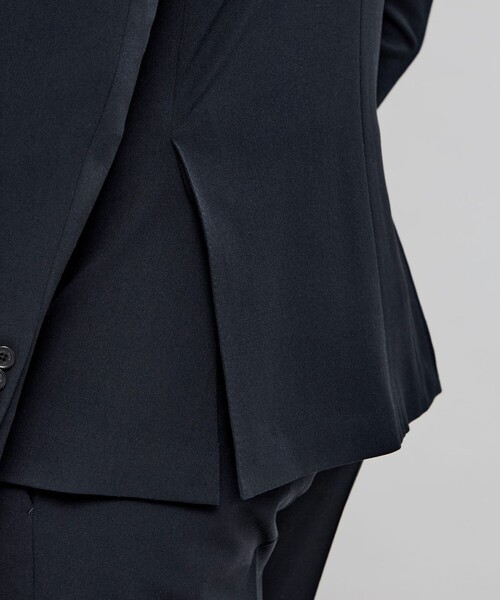 MACKINTOSH LONDON（マッキントッシュ ロンドン）の「【BREASY JACKET】2WAYストレッチセットアップジャケット（テーラードジャケット・メンズ・ダークネイビー/チャコールグレー・38/36/40）」の4枚目の写真