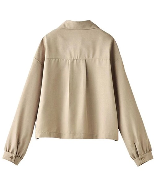 BELLUNA PLUS(ベルーナ)の「麻調ジャケット×キャミワンピアンサンブル(ワンピース・レディース・チャコール/ネイビー/グレイッシュベージュ・MEDIUM/LARGE/X-LARGE)」の16枚目の写真