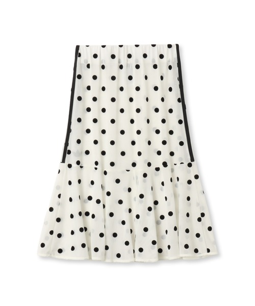 adidas(アディダス)の「adidas SHEER POLKA DOTS SKIRT / アディダス スカート(スカート・レディース・ホワイト・L/M/S)」の9枚目の写真