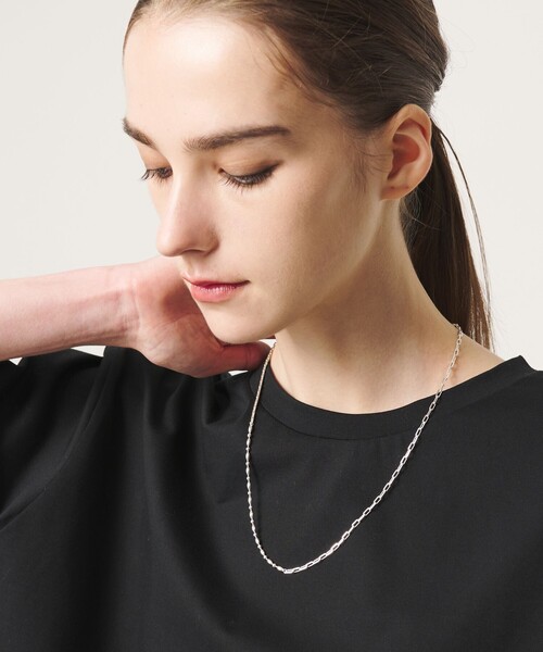 BEAUTY&YOUTH UNITED ARROWS（ビューティーアンドユースユナイテッドアローズ）の「＜eoa＞パターン チェーン ネックレス（ネックレス・メンズ・シルバー・FREE）」の10枚目の写真