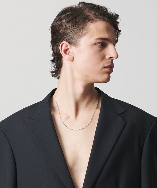 BEAUTY&YOUTH UNITED ARROWS（ビューティーアンドユースユナイテッドアローズ）の「＜eoa＞パターン チェーン ネックレス（ネックレス・メンズ・シルバー・FREE）」の9枚目の写真