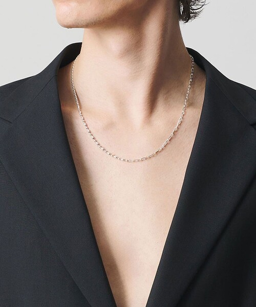 BEAUTY&YOUTH UNITED ARROWS（ビューティーアンドユースユナイテッドアローズ）の「＜eoa＞パターン チェーン ネックレス（ネックレス・メンズ・シルバー・FREE）」の7枚目の写真