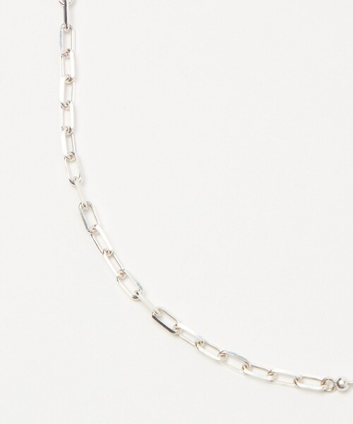BEAUTY&YOUTH UNITED ARROWS（ビューティーアンドユースユナイテッドアローズ）の「＜eoa＞パターン チェーン ネックレス（ネックレス・メンズ・シルバー・FREE）」の5枚目の写真