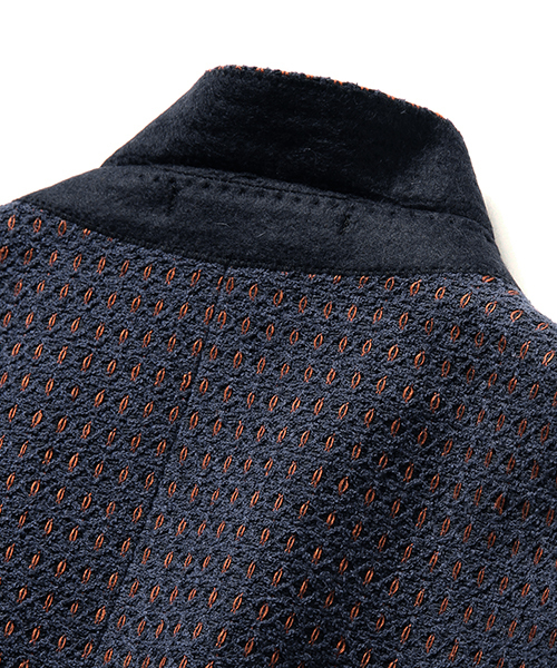 TAGLIATORE(タリアトーレ)の「◇TAGLIATORE / “VESUVIO” パイル ジャケット(テーラードジャケット・メンズ・ネイビー・46/44/50/42/48)」の14枚目の写真