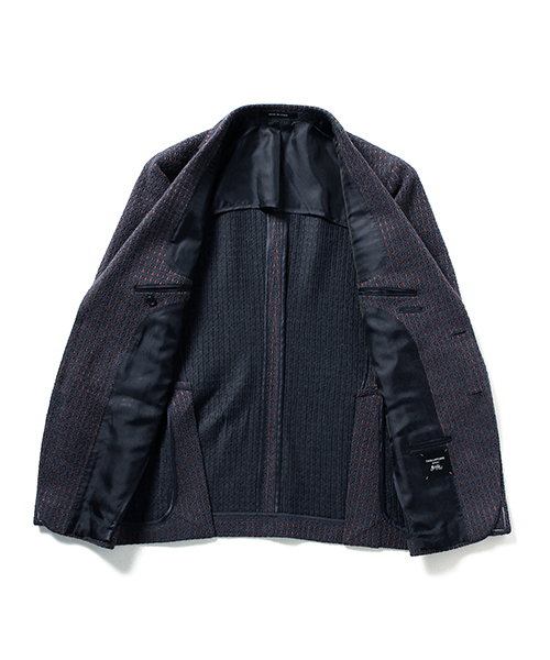 TAGLIATORE(タリアトーレ)の「◇TAGLIATORE / “VESUVIO” パイル ジャケット(テーラードジャケット・メンズ・ネイビー・46/44/50/42/48)」の7枚目の写真
