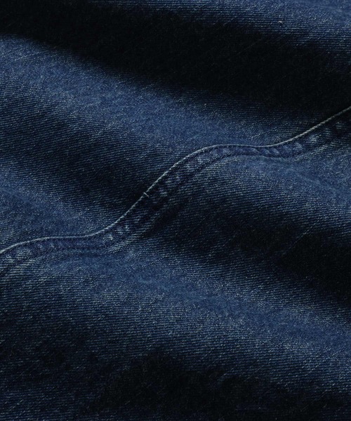 soulberry（ソウルベリー）の「まいにち寄り添う、デニムのワンピース。（ジャンパースカート・レディース・ネイビー・M/4L/3L/LL/L）」の15枚目の写真