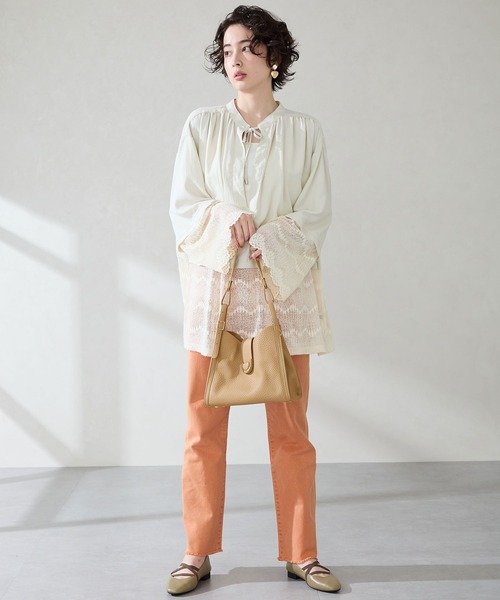 MISCH MASCH（ミッシュマッシュ）の「センターベルトハンドバッグ（ハンドバッグ・レディース・ブラック/グレー/キャメル・ﾌﾘ-）」の22枚目の写真