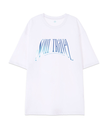 [オーバーサイズ]ソウルトレブル13sコットンラウンドネック半袖Tシャツ_ホワイト