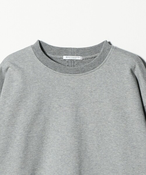 BEAUTY&YOUTH UNITED ARROWS(ビューティーアンドユースユナイテッドアローズ)の「【WEB限定】スウェット×ニット コンビプルオーバー ウォッシャブル(ニット/セーター・レディース・グレー系/ダークグレー/ライトブルー・FREE)」の14枚目の写真