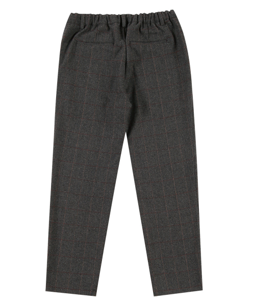 PRAIRIE(KR)(プレーリー)の「ウールヘリンボーンチェックワイドスラックス (チャコール)(スラックス・メンズ・その他・LARGE/MEDIUM/SMALL)」の10枚目の写真
