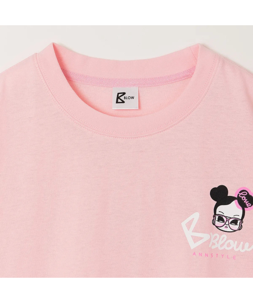 BLOW（ブロウ）の「[コラボレーション] ブロウ x エンスタイル ピンク（Tシャツ/カットソー・レディース・その他・FREE）」の3枚目の写真