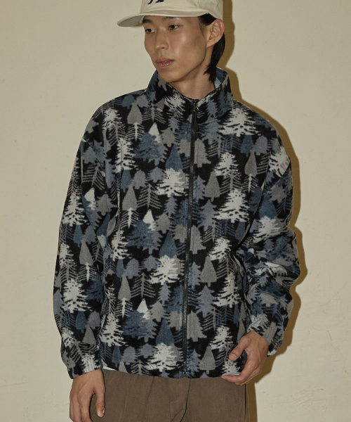 CAMEL WORK(キャメルワーク)の「NO.555 ヴィンテージウッドランドフリース(グレー)(その他アウター・メンズ・その他・SMALL)」の1枚目の写真