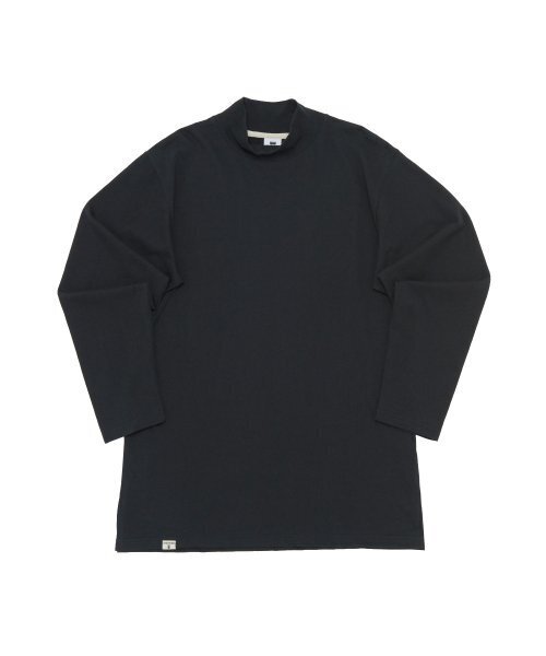 A NOTHING(アナッシング)の「HALF TURTLE-NECK INNER LAYERED TEE (Black)(Tシャツ/カットソー・レディース・その他・SMALL)」の1枚目の写真