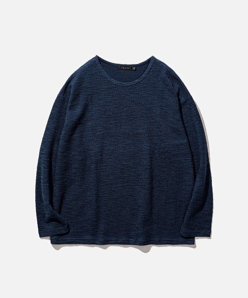 VASTIC(バスティック)の「グランジブークルニット_ネイビー(ニット/セーター・メンズ・その他・LARGE/MEDIUM)」の2枚目の写真