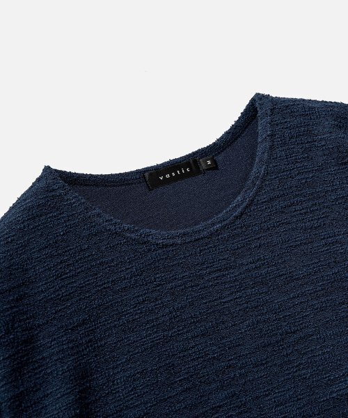 VASTIC(バスティック)の「グランジブークルニット_ネイビー(ニット/セーター・メンズ・その他・LARGE/MEDIUM)」の4枚目の写真