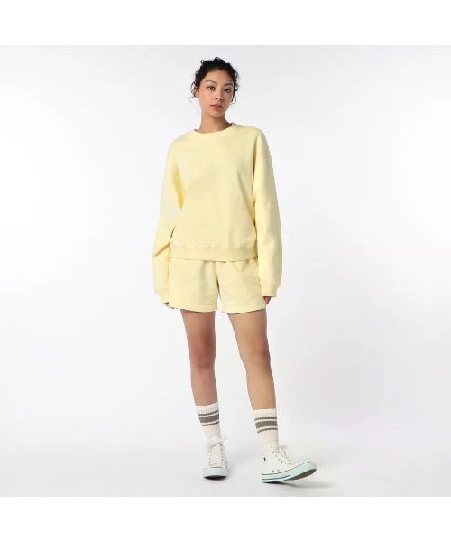 GOAT(ゴート)の「GOAT / 13.5oz CREW NECK SWEAT(Tシャツ/カットソー・レディース・ヘザーグレー/チャコールグレー/ライトイエロー/ブラック/アイボリー/チョコ/サックスブルー・S/M)」の12枚目の写真
