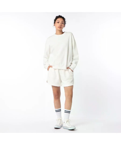 GOAT(ゴート)の「GOAT / 13.5oz CREW NECK SWEAT(Tシャツ/カットソー・レディース・ヘザーグレー/チャコールグレー/ライトイエロー/ブラック/アイボリー/チョコ/サックスブルー・S/M)」の15枚目の写真