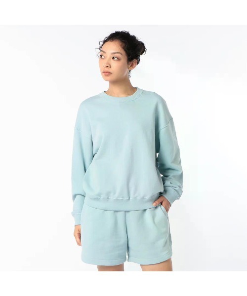GOAT(ゴート)の「GOAT / 13.5oz CREW NECK SWEAT(Tシャツ/カットソー・レディース・ヘザーグレー/チャコールグレー/ライトイエロー/ブラック/アイボリー/チョコ/サックスブルー・S/M)」の17枚目の写真