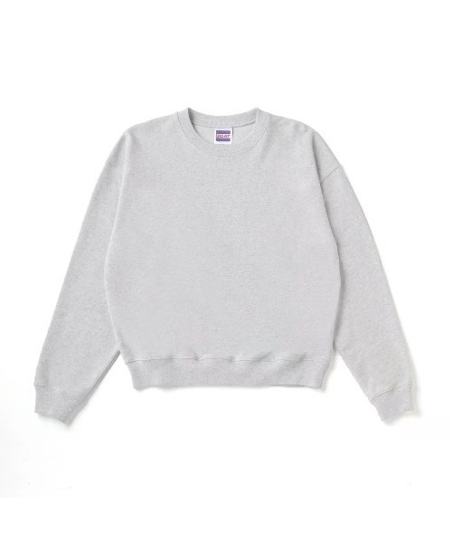 GOAT(ゴート)の「GOAT / 13.5oz CREW NECK SWEAT(Tシャツ/カットソー・レディース・ヘザーグレー/チャコールグレー/ライトイエロー/ブラック/アイボリー/チョコ/サックスブルー・S/M)」の22枚目の写真