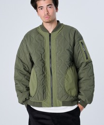 FLASH PACKER（フラッシュパッカー）の「FLASH PACKER フラッシュパッカー / 25秋冬新作 セットアップ ストレッチ中綿キルティングジャケット /// XJK-KILT（ノーカラージャケット）」