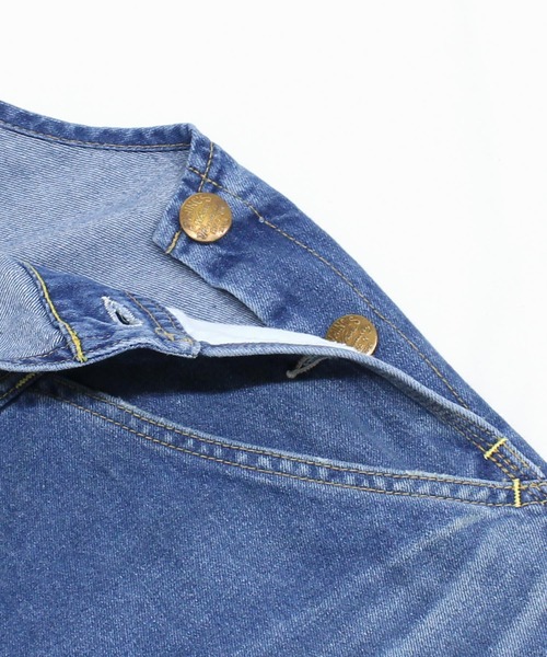 RNA-N（アールエヌエーエヌ）の「O0750 オーセンティックデニムオーバーオール（サロペット/オーバーオール・レディース・ライトインディゴブルー・FREE）」の12枚目の写真