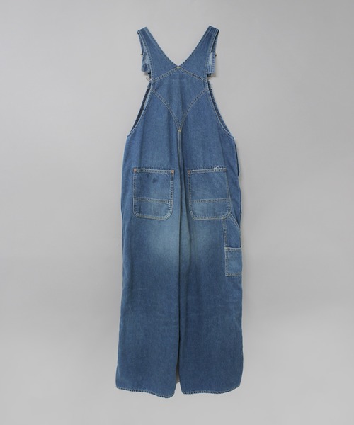 RNA-N（アールエヌエーエヌ）の「O0750 オーセンティックデニムオーバーオール（サロペット/オーバーオール・レディース・ライトインディゴブルー・FREE）」の8枚目の写真