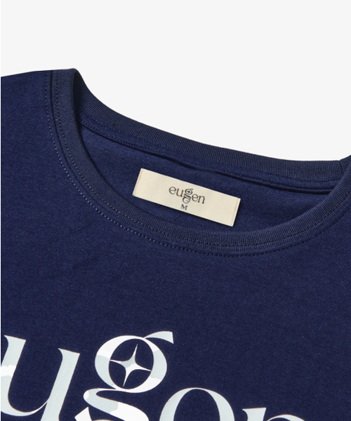 EUGGEN(ユジェン)の「クラシックロゴショートスリーブTシャツ_ネイビー(Tシャツ/カットソー・レディース・その他・SMALL/MEDIUM)」の5枚目の写真