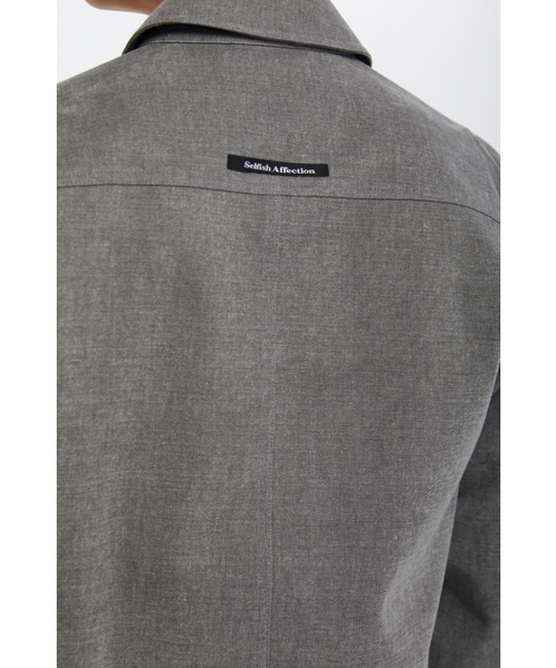 SELFISHAFFECTION(セルフィッシュ アフェクション)の「Marais Jacket (Charcoal Grey)(テーラードジャケット・メンズ・その他・MEDIUM)」の3枚目の写真