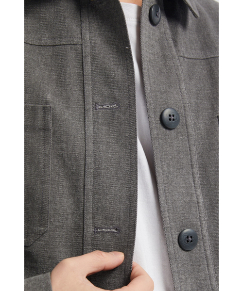 SELFISHAFFECTION(セルフィッシュ アフェクション)の「Marais Jacket (Charcoal Grey)(テーラードジャケット・メンズ・その他・MEDIUM)」の4枚目の写真