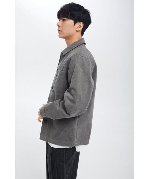 SELFISHAFFECTION(セルフィッシュ アフェクション)の「Marais Jacket (Charcoal Grey)(テーラードジャケット・メンズ・その他・MEDIUM)」の5枚目の写真