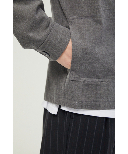 SELFISHAFFECTION(セルフィッシュ アフェクション)の「Marais Jacket (Charcoal Grey)(テーラードジャケット・メンズ・その他・MEDIUM)」の6枚目の写真