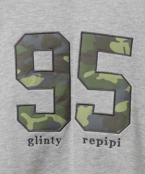 repipi armario（レピピ アルマリオ）の「ナンバリングSETUP3（セットアップ・キッズ・グレー系その他/杢グレー/イエロー・SMALL/MEDIUM/LARGE）」の21枚目の写真