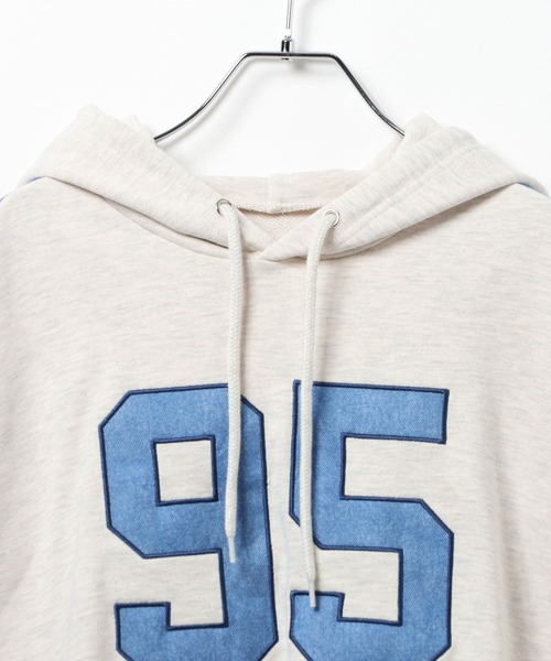 repipi armario（レピピ アルマリオ）の「ナンバリングSETUP3（セットアップ・キッズ・グレー系その他/杢グレー/イエロー・SMALL/MEDIUM/LARGE）」の8枚目の写真