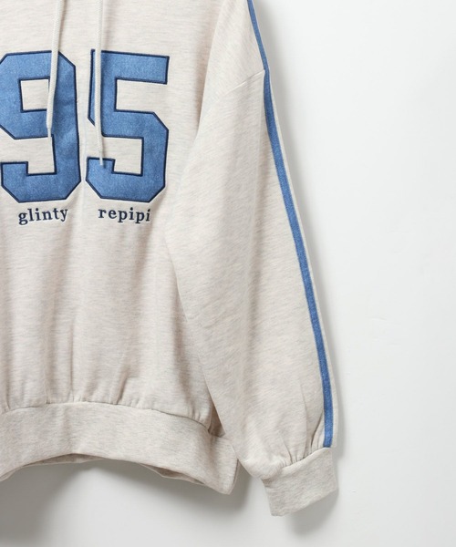 repipi armario（レピピ アルマリオ）の「ナンバリングSETUP3（セットアップ・キッズ・グレー系その他/杢グレー/イエロー・SMALL/MEDIUM/LARGE）」の9枚目の写真