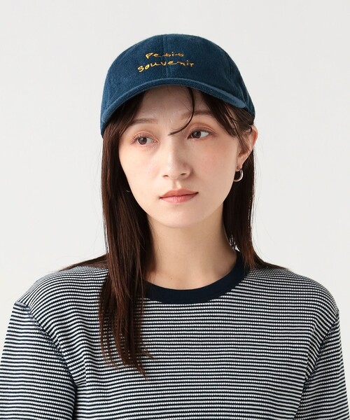 BEAMS HEART(ビームスハート)の「パイル 刺繍 キャップ(キャップ・レディース・ホワイト系その他5/グレー/ネイビー・ONE SIZE)」の1枚目の写真