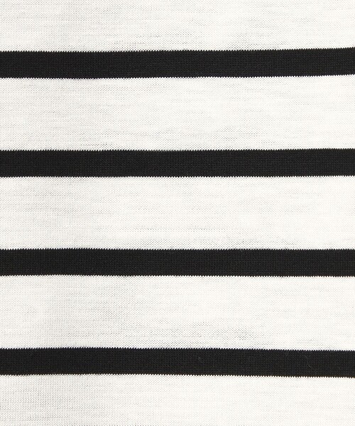 EMMEL REFINES(エメルリファインズ)の「<EMMEL REFINES>EM アシンメトリー ボーダー ロンT(Tシャツ/カットソー・レディース・レッド/ホワイト/ネイビー・FREE)」の20枚目の写真